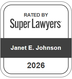 Rated By Super Lawyers | Janet E. Johnson | 2026